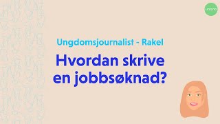 Hvordan skrive en jobbsøknad [upl. by Antonin]