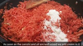 Quick recipe 🙂 gajar ka halwa by Cooking with Rahila [upl. by Aicelav]