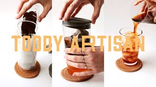 How to Make Cold Brew Coffee with the Toddy Artisan [upl. by Ynagoham]