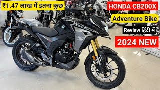 All New Honda CB200X Black Edition Detailed Review  On Road price Features Mileage Top Speed [upl. by Jo-Anne]