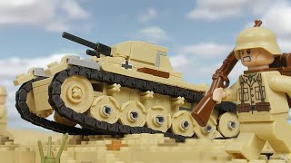 Lego WW2 The Battle of El Alamein  stop motion [upl. by Veronike]