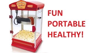 CuiZen Popcorn Maker  4 Oz  Fun Portable Delicious and Healthy [upl. by Indys]