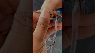 3pice Fitting  optilab edger Rim les fitting  shorts rimless ytshorts chashma eyewear [upl. by Ibrahim575]