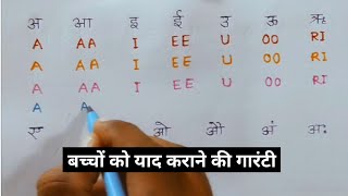 अ से अ तक का इंग्लिश याद कैसे करें  English for kids englishforkids atoah [upl. by Sanez]