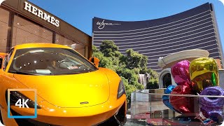 4K Inside The Best Luxury Hotel WYNN LAS VEGAS and Most Expensive Mall in The of World [upl. by Diraf726]