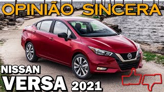 Novo Nissan Versa 2021  Versões preços motor câmbio todos os detalhes Será que é bom [upl. by Ayk]