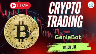 Live Crypto Trading With GenieBot 05Oct2024 [upl. by Glialentn]