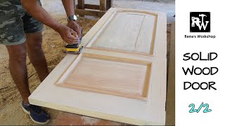 Making a Solid Wood Door  DIY Door 22 [upl. by Aneeh]