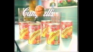 Campbells Meatballs TV advert  1993 [upl. by Ines133]