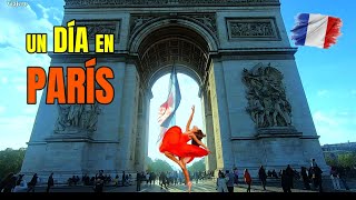 PARÍS 5 RUTA de un día ARCO del TRIUNFO Palacios galerías y mas ATRACCIONES [upl. by Ttirrej]