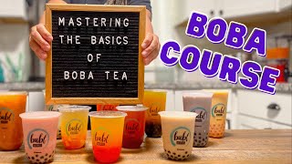 How to Make Boba Bubble Tea Our New Online Course [upl. by Lovering]