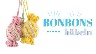 Bonbon häkeln 🍬  Amigurumi  Häkelanleitung by justMiko [upl. by Beutler686]