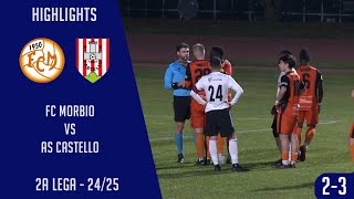 FC Morbio VS AS Castello 2a Lega 2425 [upl. by Blodget424]