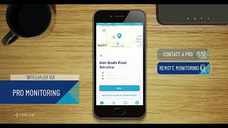 Pentair Home App IntelliFlo3® Contacting a Pro [upl. by Nirag700]