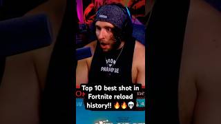 Top 10 best shot in Fortnite Reload History 🔥🔥🔥 fortnitereload fortnitelive fortnitesniping [upl. by Payson]