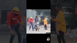 fake girl bike lift prank 😜  Amuku dumku Amal dumal🎵  Ajith Editz  shorts prank [upl. by Yhtorod]