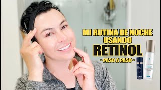 Rutina De Skincare Usando Retinol Correctamente Paso a Paso [upl. by Ahsyad]