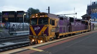 Steamrails R761 returns from Castlemaine at Footscray  21092024 [upl. by Mohkos]