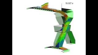 Jenike amp Johanson DEM analysis of transfer chute having a quotpoor designquot [upl. by Caroline]