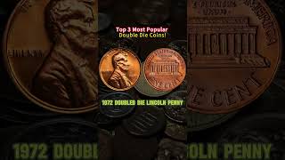 Top 3 Most Popular Double Die Coins coin rarecoins coincollecting penny [upl. by Anwahs463]