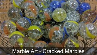 How to use Marbles to decorate your house  Marbles Art [upl. by Nosirrah]