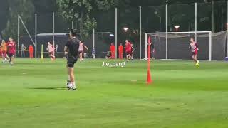 LATIHAN TIMNAS JEPANG DI INDONESIA japanvsindonesia japan [upl. by Yorztif]