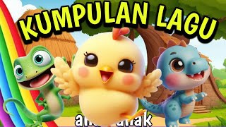 KUMPULAN lagu anak anaktek kotekcicakanakkucingpotong bebek angsabalonku ada lima dllkidslulu [upl. by Sparhawk345]