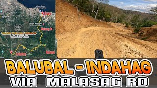 GUSA to BALUBAL  INDAHAG ROAD via Malasag Road [upl. by Ecienal771]