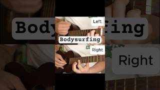 Bodysurfing guitar cover ukulele fingerstyle [upl. by Ardnuaet]