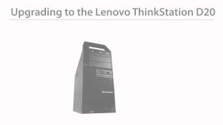 Lenovo ThinkStation D20 dual processors boost CATIA performance [upl. by Nnaer563]