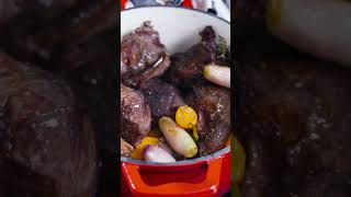 Quick Beef Bourguignon Tips with Celebrity Chef Manu Feildel  Linärie x Manu [upl. by Aryl]