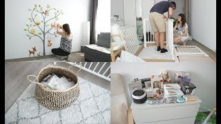 Huge Baby Haul  Building the Crib IKEA etc [upl. by Cherlyn189]