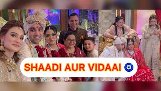 Finally Bhai Bhabi Ki Shaadi Ho Gayi  Shaadi Aur Vidaai Vlog  Indian Wedding Ceramony 🙏 PART 2 [upl. by Nimesay]