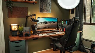 Modern Desk Setup Makeover For a Software Engineer at Expedia [upl. by Toh]