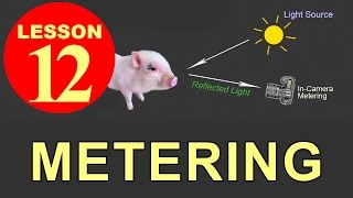 Lesson 12  Metering Tutorials about Photography [upl. by Yoccm]