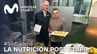 SinCadena ¿Cómo son las cenas después de una etapa de montaña  Movistar Team  2024 [upl. by Tedric]