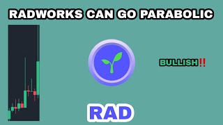 RAD COIN BULLISH COMING IN 2024‼️ RADWORKS CAN GO PARABOLIC‼️ RAD CRYPTO CHART PREDICTS [upl. by Leizo]