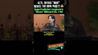 Suga Predicted Jungkooks quotSevenquot Billboard No1 Hit🤯Suchwita SugaampJk speak in English ai dubbing [upl. by Niliak]