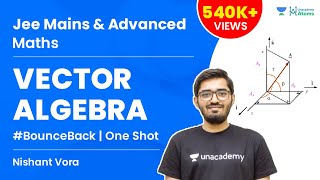 Vector Algebra  One Shot  BounceBack Series  JEE Maths  Unacademy Atoms  Nishant Vora [upl. by Bobinette739]