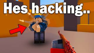 I DESTROYED Hackers in Roblox Arsenal Destroying hackers 5 [upl. by Aesoh]