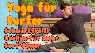 Yoga für Surfer Stiffness and lower back pain [upl. by Hannan]