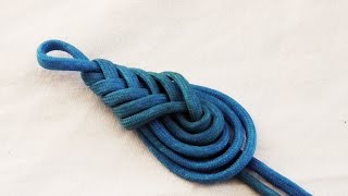 Learn How To Tie A Decorative Paracord Teardrop KnotPipa Knot [upl. by Walrath]