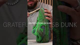 How To Clean Nike SB Dunk Grateful Dead [upl. by Adyl]