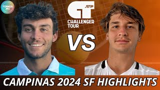 Tristan Boyer vs Camilo Ugo Carabelli  Campinas 2024 SF  Highlights [upl. by Hillary641]