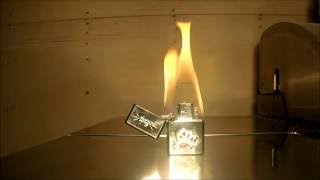 What Happens When You Keep A Zippo Lighter Lit On Fire For 10 Minutes [upl. by Jaffe]