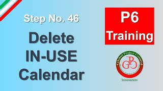 🔴 How to delete the inuse Calendar from Primavera P6 [upl. by Nylauqcaj390]