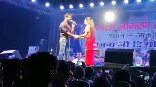 Akopur stage show sapna chaudhri ampKhesari Lal Yadav ka hit programe 2018 [upl. by Crissie]