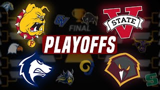 UPDATED RANKINGS  D2 Football Playoff Picture [upl. by Irret]