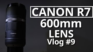 Canon RF F11 600mm Lens Canon R7 Camera  Vlog 9 [upl. by Opiak740]