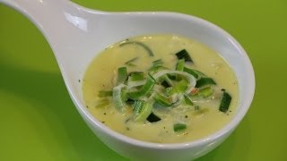 KäseLauchSuppe Rezept vegetarisch  Der Bio Koch 590 [upl. by Walls]